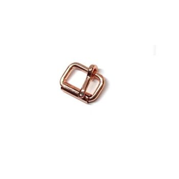 Rose gold hegesztett pergős csat 16 mm x 3 mm