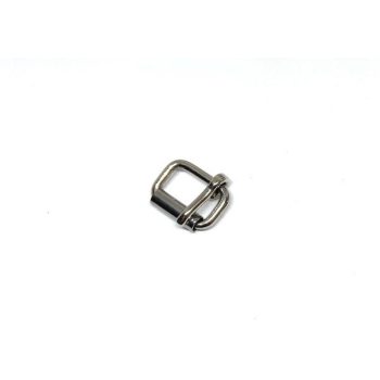 Rozsdamentes acél hegesztett pergős csat 16 mm x 3 mm