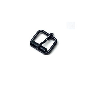 Fekete hegesztett pergős csat 20 mm x 3 mm