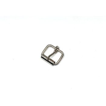 Nikkel pergős csat 20 mm x 2,5 mm