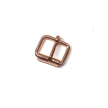 Rose gold hegesztett pergős csat 20 mm x 3 mm 
