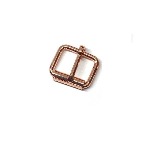 Rose gold hegesztett pergős csat 20 mm x 3 mm 