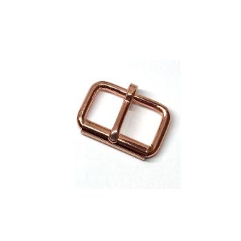 Rose gold hegesztett pergős csat 25 mm x 3 mm 