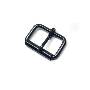 Fekete hegesztett pergős csat 30 mm x 4 mm