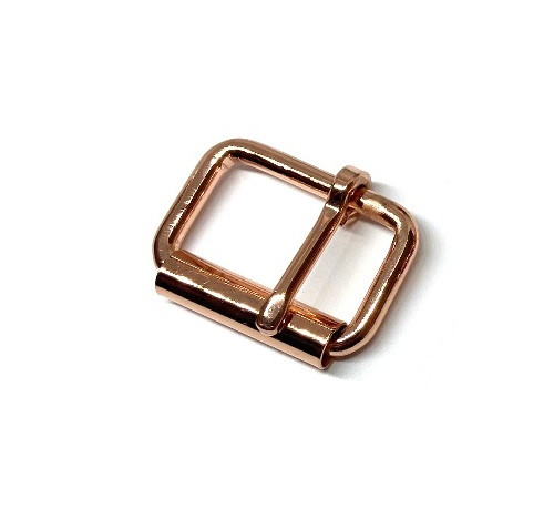 Rose gold hegesztett pergős csat 30 mm x 4 mm 