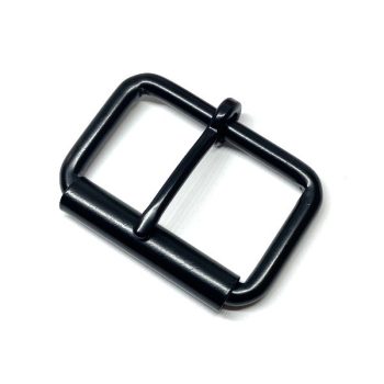 Fekete hegesztett pergős csat 50 mm x 6 mm