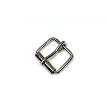 Nikkel pergős csat 30 mm x 4 mm