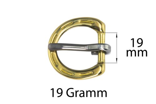 Réz patkó csat 20 mm