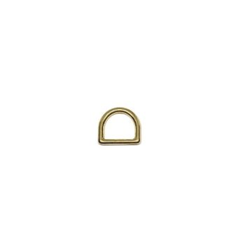 Réz félkarika 16 x 3 mm