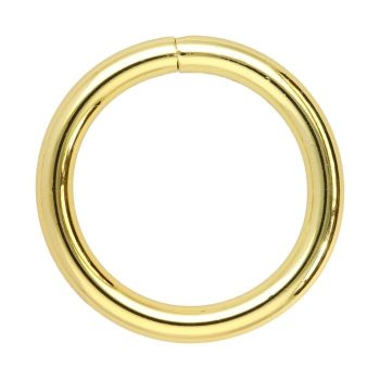 Sárgított hegesztett karika 15 x 3 mm