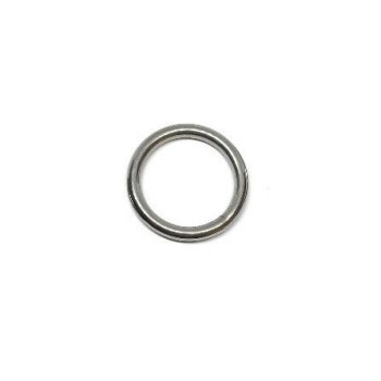 Rozsdamentes acél hegesztett karika 25 x 4 mm
