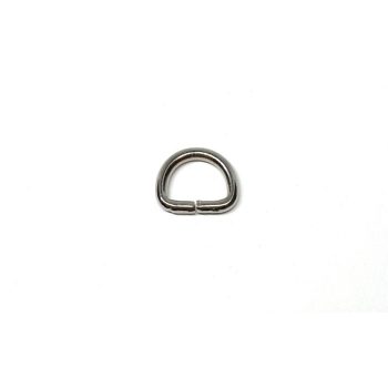 Nikkel félkarika 16 x 3,4 mm