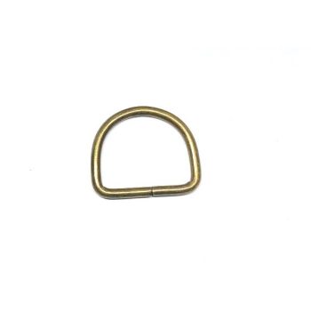 Antik félkarika 20 x 2,5 mm