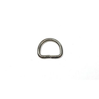 Nikkel félkarika 20 x 3,4 mm