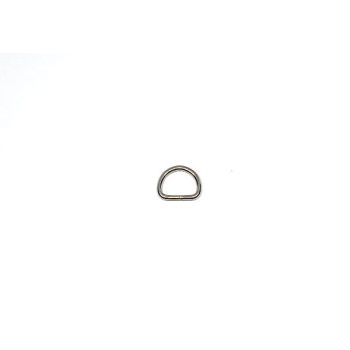 Nikkel hegesztett félkarika 12 x 2,2 mm