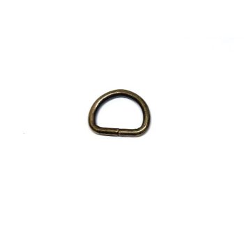 Antik hegesztett félkarika 16 mm x 3 mm