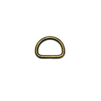 Antik hegesztett félkarika 20 mm x 3 mm