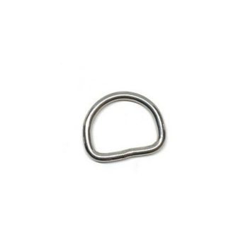 Rozsdamentes hegesztett félkarika 20 x 3 mm