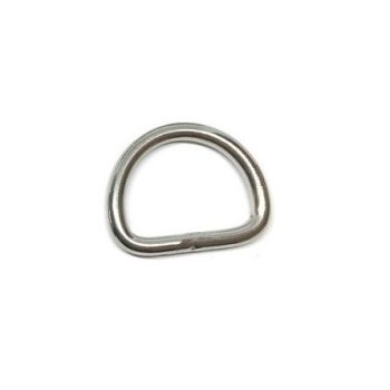 Rozsdamentes hegesztett félkarika 25 x 4 mm