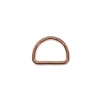 Rose gold hegesztett félkarika 40 x 5 mm