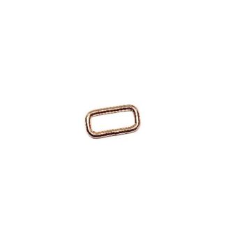Rose gold hegesztett bújtató 20 mm