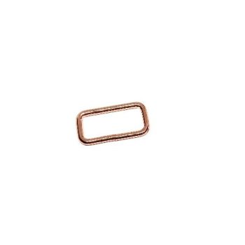 Rose gold hegesztett bújtató 30 mm