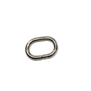 Nikkel ovál bújtató 20 mm