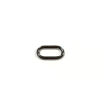 Nikkel hegesztett ovál karika 25 mm x 9 mm