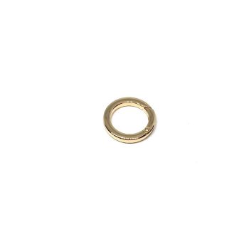 Arany lapos kör karabiner 25 mm