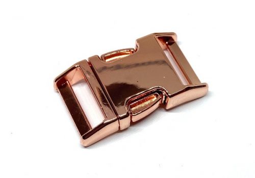 Rose gold fém csat 20 mm