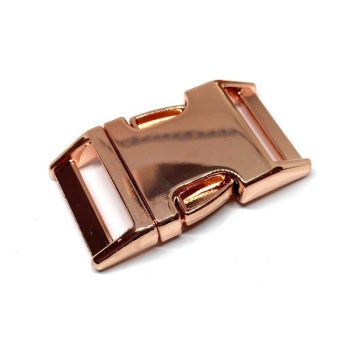 Rose gold fém csat 25 mm