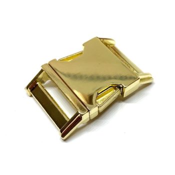 Sárga fém csat 30 mm