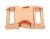 Rose gold fém csat 30 mm