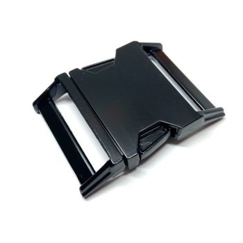 Fekete fém csat 40 mm