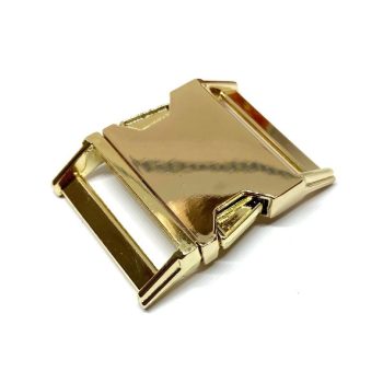 Sárga fém csat 40 mm