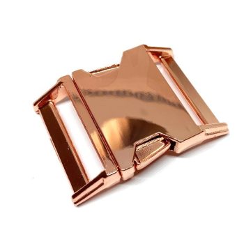 Rose gold fém csat 40 mm