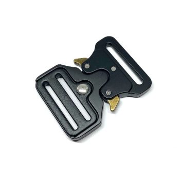 Fekete fém csat 40 mm