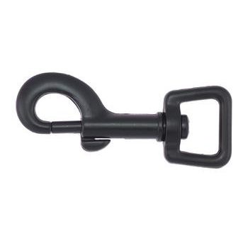 Fekete karabiner 17 mm x 66 mm