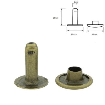 Antik szegecs 12 mm