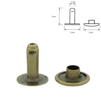 Antik szegecs 7 mm