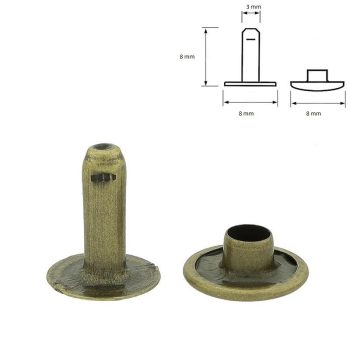 Antik szegecs 8 mm
