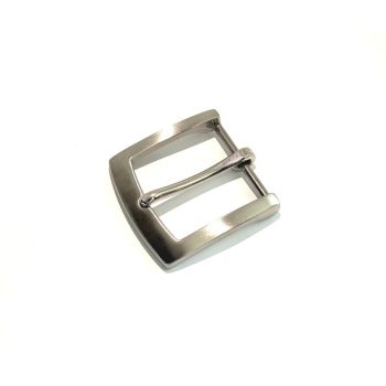 Rozsdamentes acél csat 40 mm Szálcsiszolt