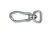 Alu karabiner 20 mm 400 Kg ( 2 szín)