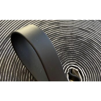 Fagyálló, extra puha Fekete vízálló heveder 20 mm