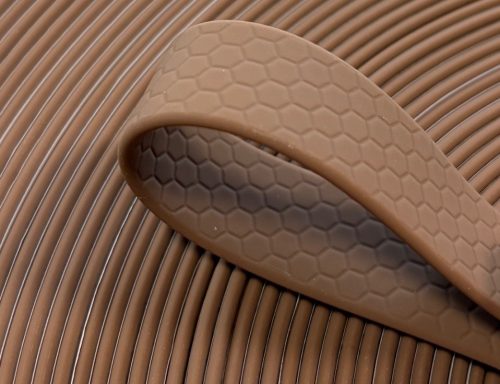 Barna vízálló heveder HEXA 20 mm