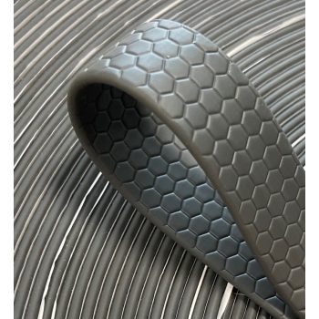 Szürke vízálló heveder HEXA 25 mm