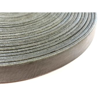 Fekete bőrszíj 20 mm x 4 mm (10 méter) 