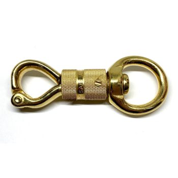 Csavaros Réz pánik karabiner 28 mm