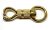 Csavaros Réz pánik karabiner 28 mm