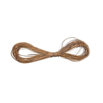 Natúr bőrzsinór 1 mm (10 méter)